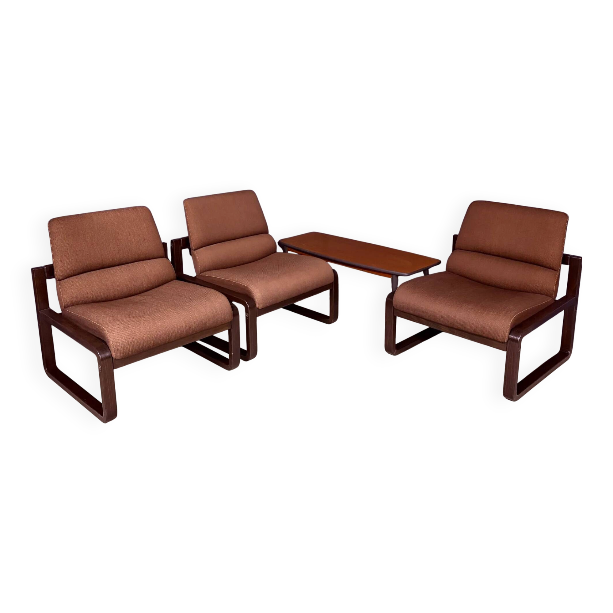 Martin Stoll armchairs for Giroflex, 1980s