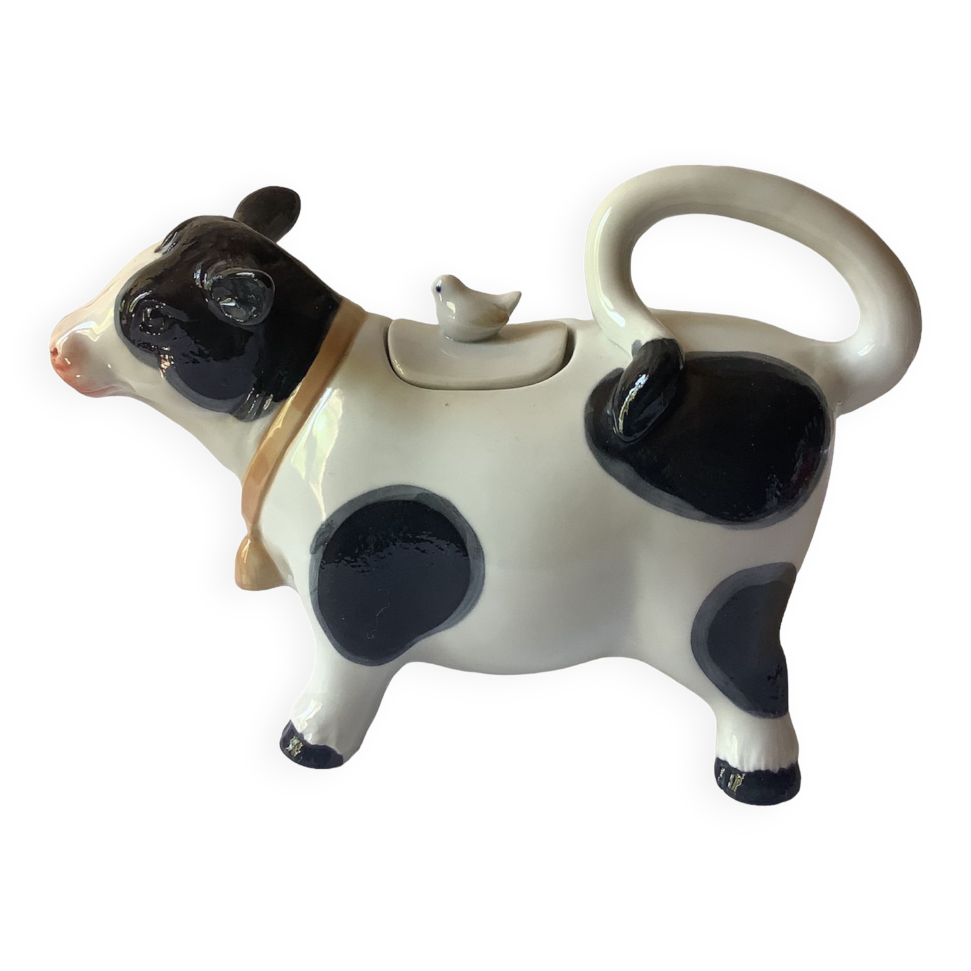Teapot slip cow