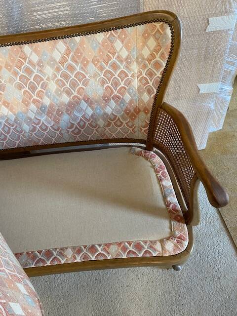 Vintage 3-seater bench