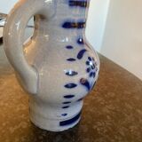 Blue pitcher