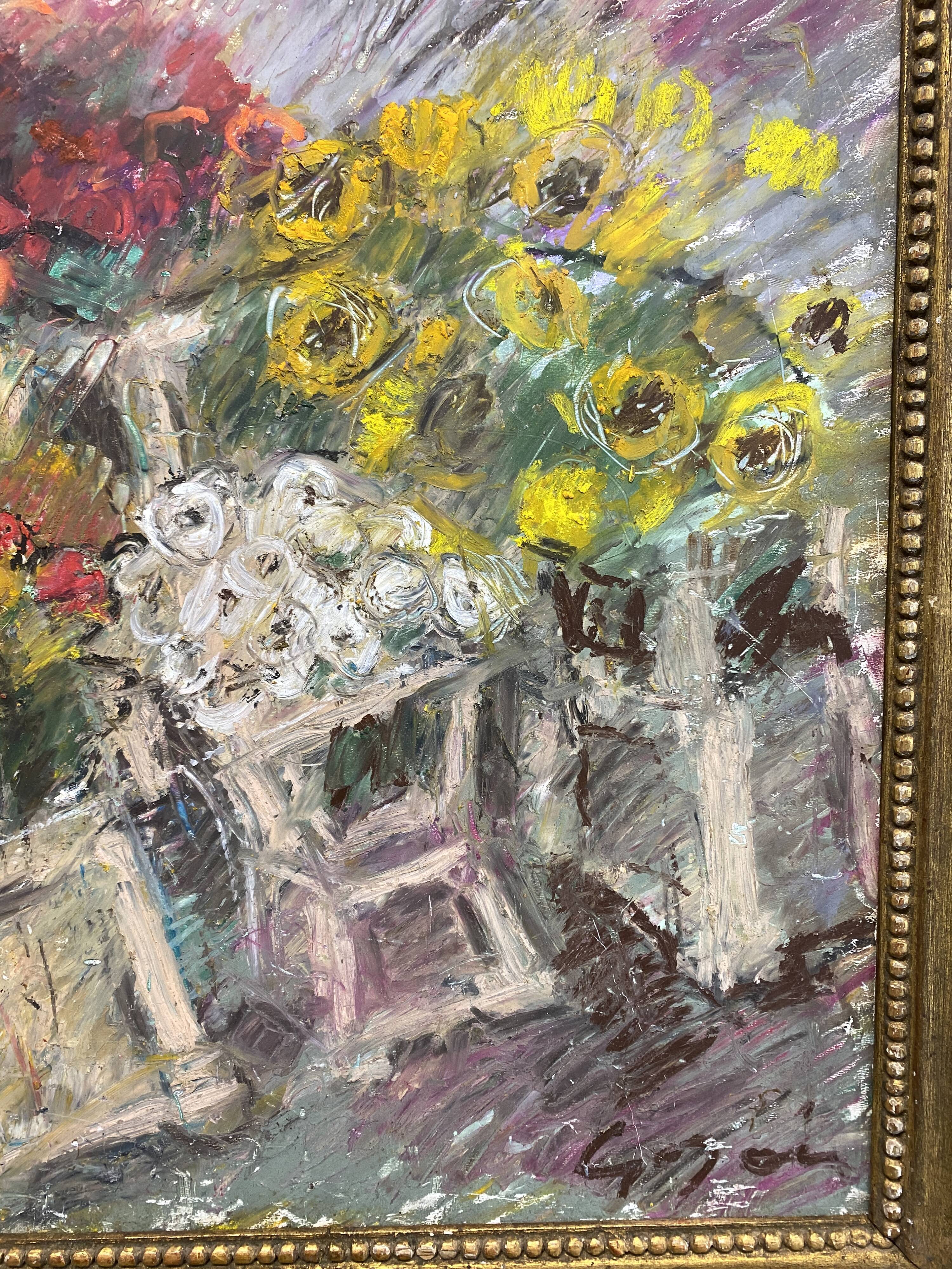Still Life with Flowers Signed