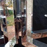 Chrome metal chandelier 70/80