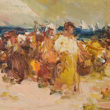 Beach Scene by Luis Giner Bueno