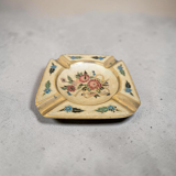 Enamelled bronze ashtray