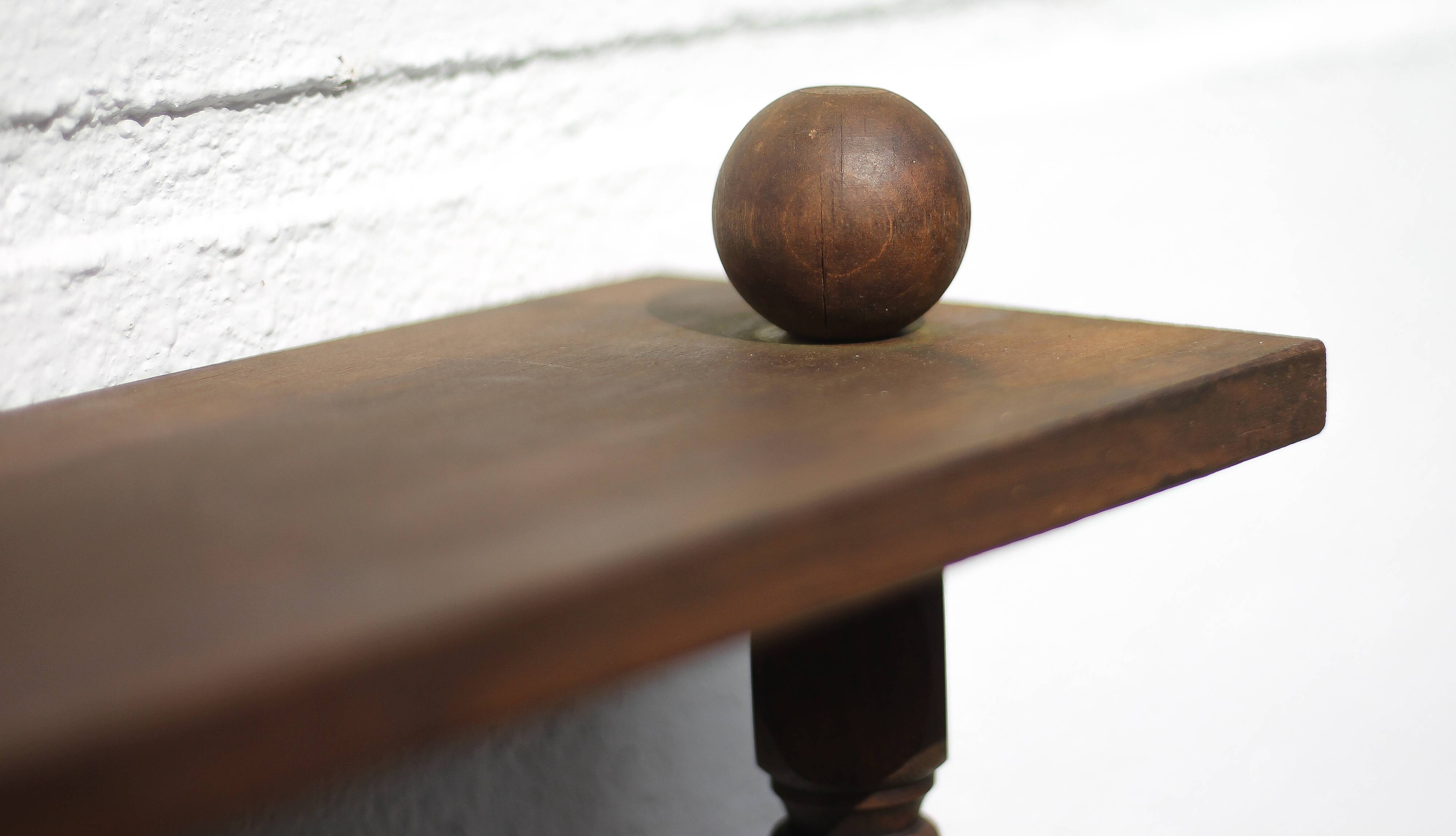 Vintage wooden shelf, vintage shelf, interior decoration