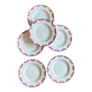 Lot de 6 assiettes creuses