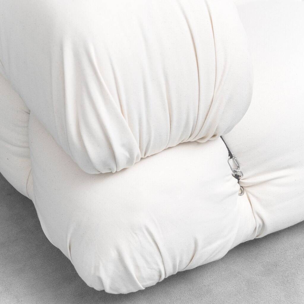 Fauteuil Camaleonda de Mario Bellini pour B&B Italia – Lin couleur crème, années 1970