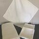 8 damask napkins, monogram, old linen