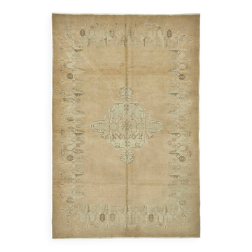 Tapis vintage anatolien turc 202 cm x 302 cm