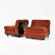 Set of 2 Amanta armchairs by Mario Bellini for B&B Italia, 1970