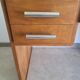 Ancien bureau Art Déco Noyer vintage