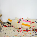 Moroccan carpet cushion cover