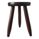 Vintage wooden tripod stool