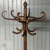 Thonet parrot coat holder, curved wood 1930 - 40,