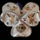Old ceramic flower girl wall vase