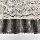2x8 White Brown Striped Turkish Vintage Runner Rug 68x255Cm SK 242879