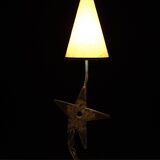 Robert Kostka handmade Star Table lamp 1980s France