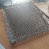 Perforated sheet metal tray circa 1950