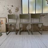 Trio of Tubax chairs 1950