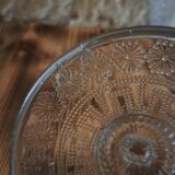 Candy box sugar bowl on glass frame