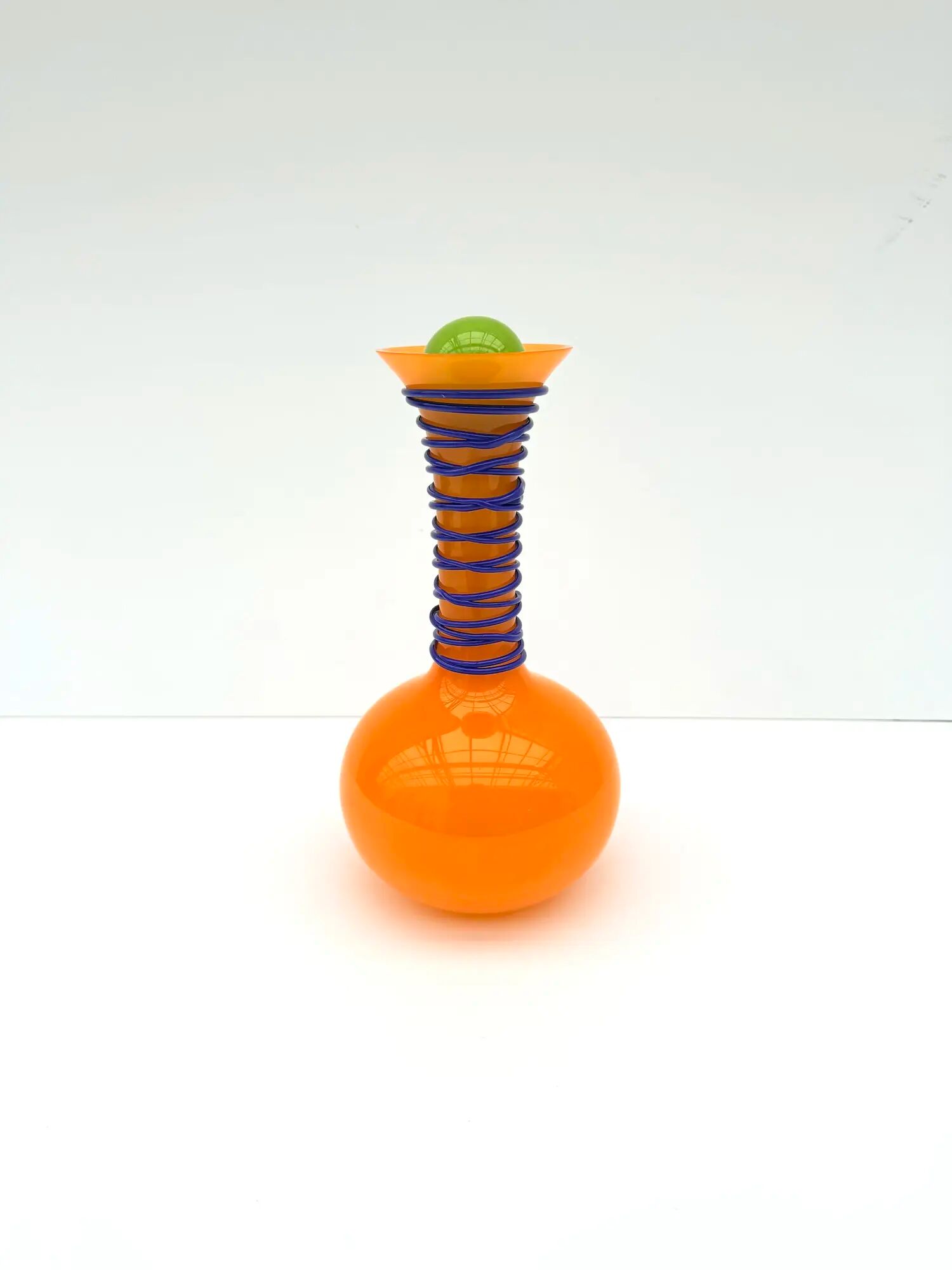 Bottle by Vincenzo Nason & Cie in Murano glass, Italy 1980