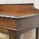 Early 20th century English mahogany display cabinet