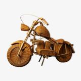 Harley Davidson en rotin, Tom Dixon, 90.