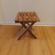 Vintage children's folding stool
