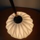 Vintage brass and opaline pendant
