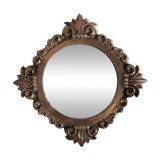 Old metal mirror
