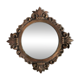 Miroir ancien en métal