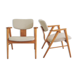 Set of 2 Pastoe FT14 armchairs