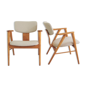 Set of 2 Pastoe FT14 armchairs