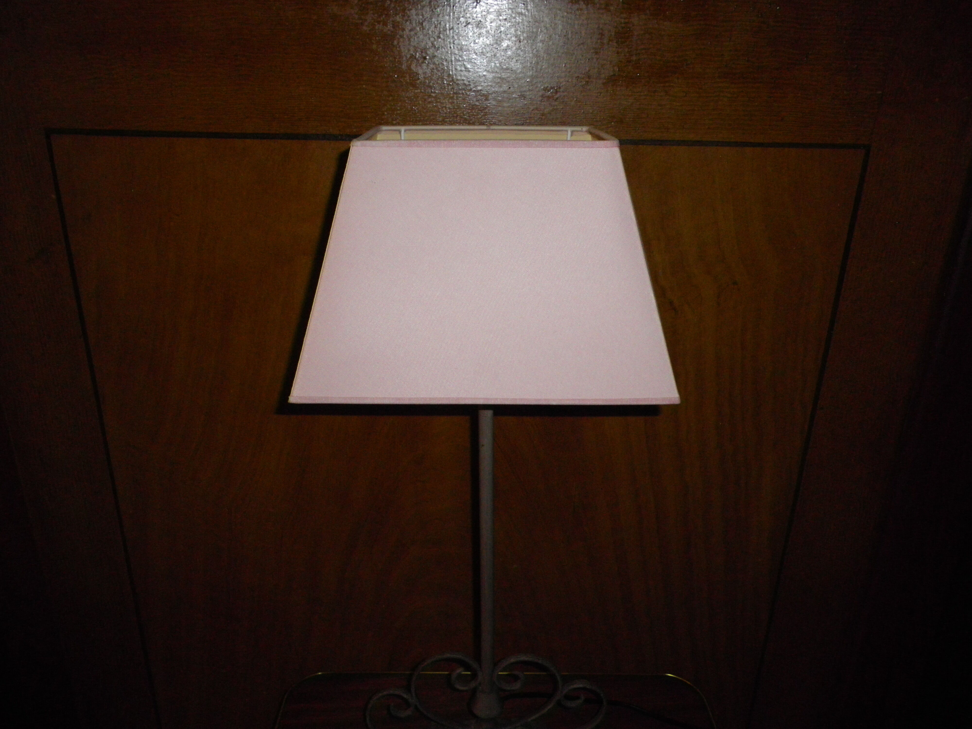 Show lamp/burau to lay in wrought iron - 70s