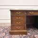 Classic English Chesterfield Desk with Backboard
