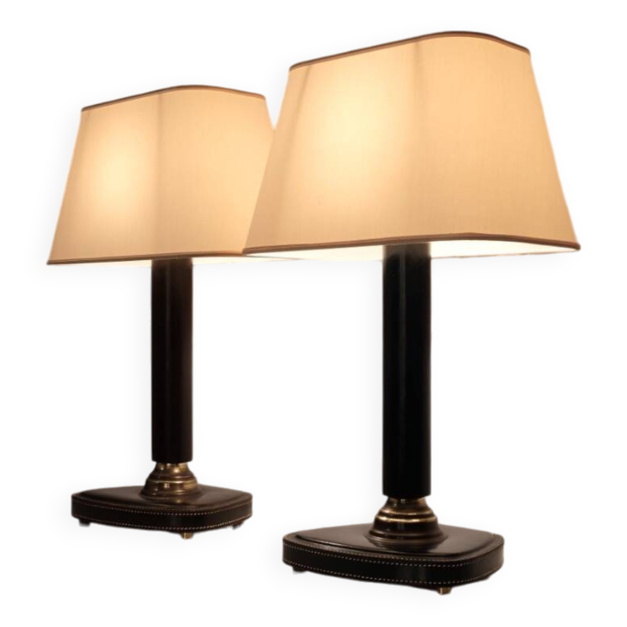 Leather lamps
