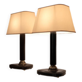 Lampes cuir