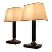 Leather lamps