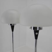 Pair of two floor lamps by Jaroslav Bejvl for Lidokov, 1960s