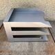 Range documents bureau 3 cases metal industrial grey vintage