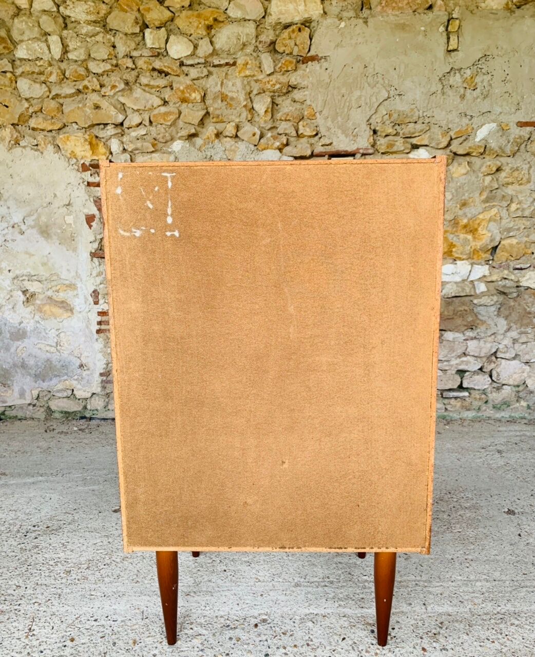 Vintage chest of drawers, 5 drawers in teak Circa 60