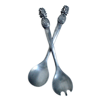 Couverts à salade Ananas