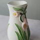Vase in slipware with Arum flowers