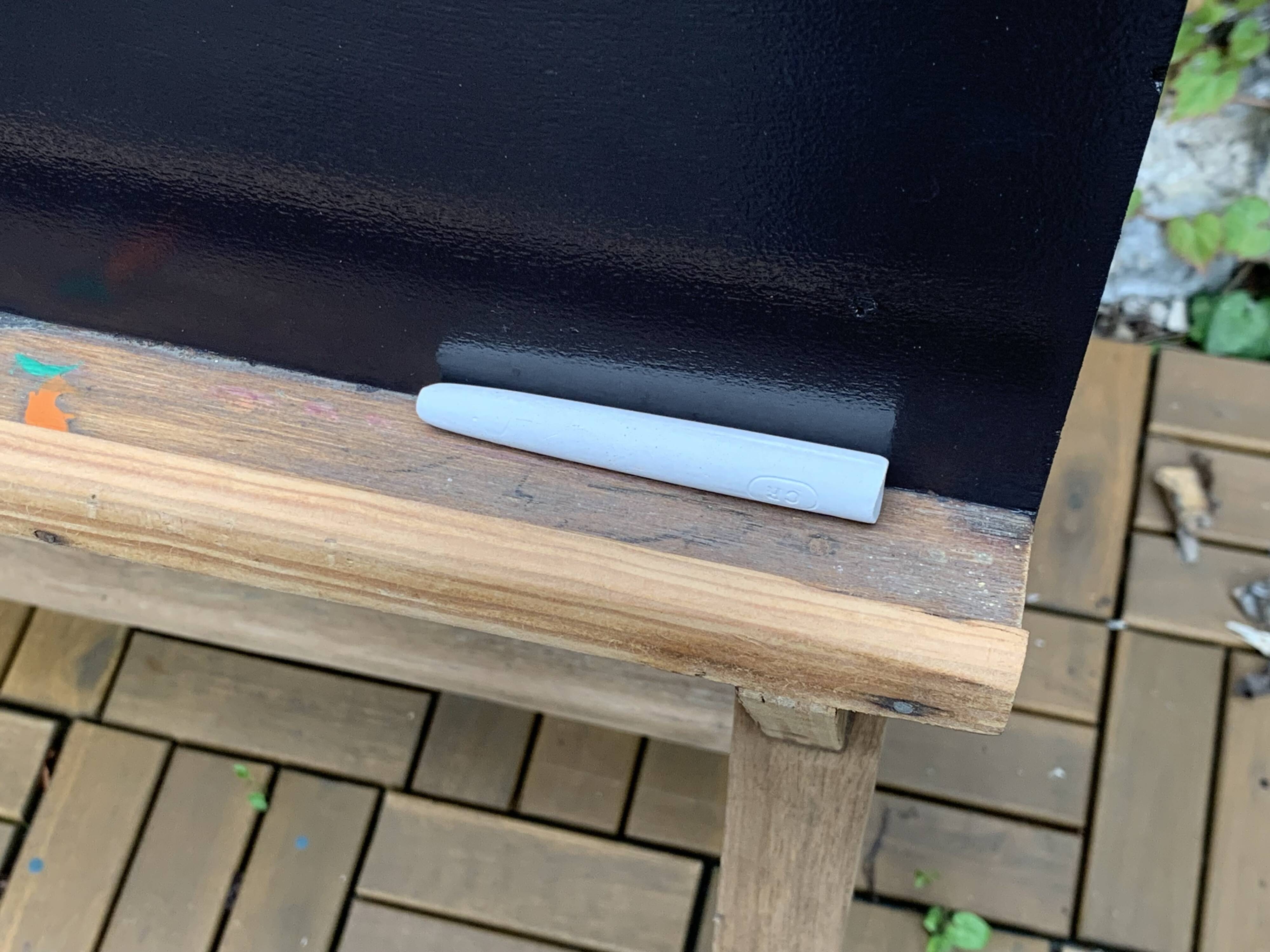 Oak school easel, 1950