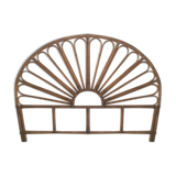 Rattan bedhead