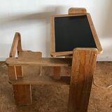 Vintage foldable child desk, year 70