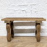 Wooden footrest