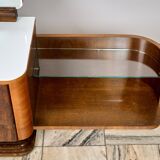 Vintage Toaletka Art Déco, proj. Jindřich Halabala, lata 40, Czechosłowacja