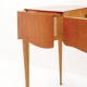 Dressing table with mirror, drop leaf and drawers - 20th century