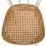 Caned bistro chair